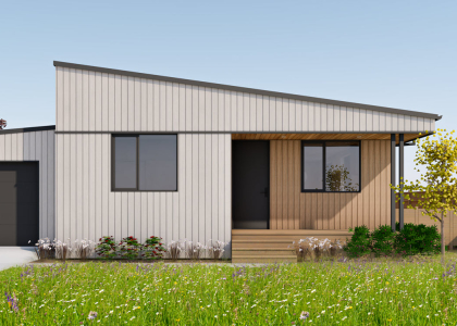 2105 LowCarbonHouse East Elevation